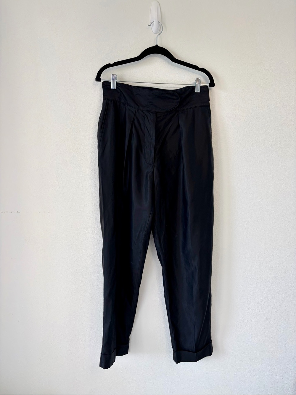 DRIES VAN NOTEN Women’s Black Pants Size 40 8 U.S.